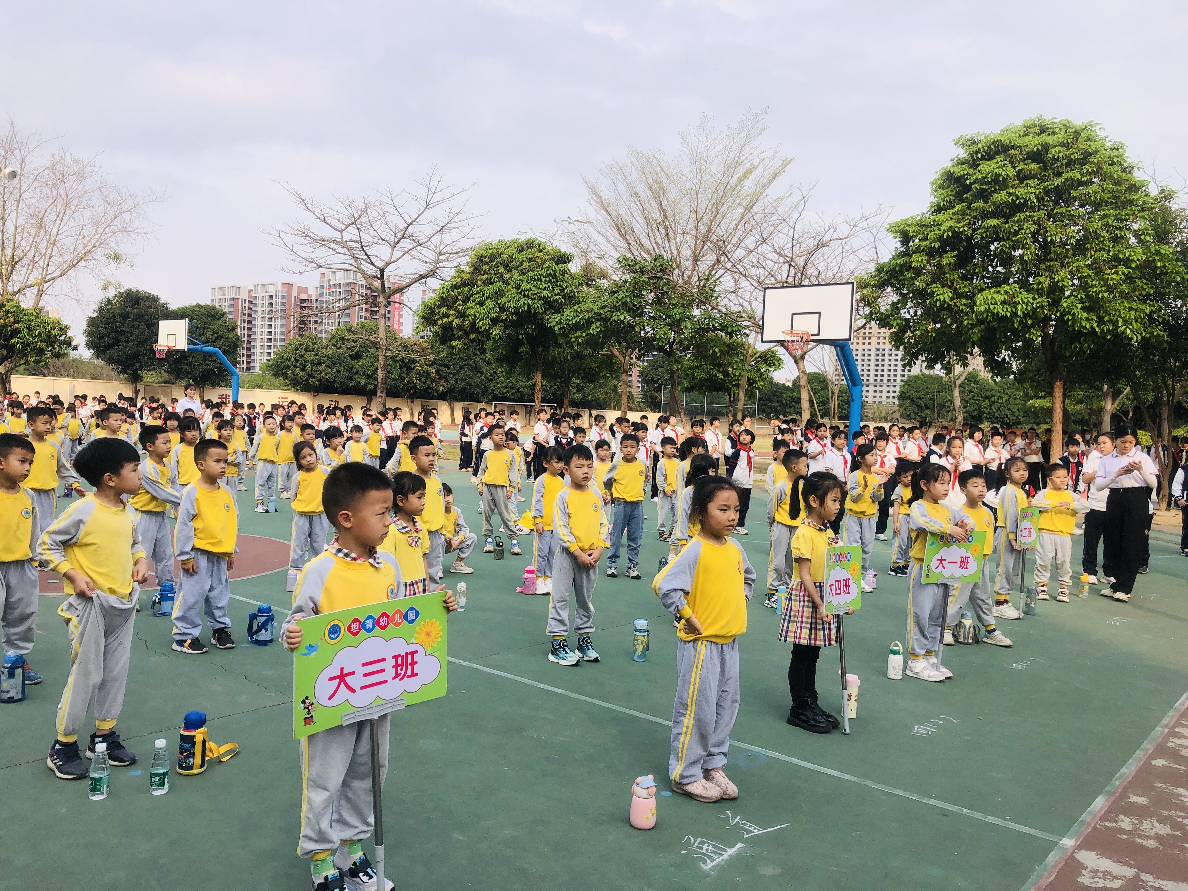 幼小协同 科学衔接——走进坦背小学幼小衔接实践活动